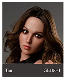 【セクシーな美人】 #GE111-1 ヘッド&175cm Eカップ  欧米顔立ち 高級 フルシリコン製 等身大リアルラブドール ZELEXDOLL