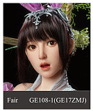 【セクシーな美人】 #GE111-1 ヘッド&175cm Eカップ  欧米顔立ち 高級 フルシリコン製 等身大リアルラブドール ZELEXDOLL