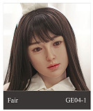【セクシーな美人】 #GE111-1 ヘッド&175cm Eカップ  欧米顔立ち 高級 フルシリコン製 等身大リアルラブドール ZELEXDOLL