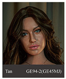 【セクシーな美人】 #GE111-1 ヘッド&175cm Eカップ  欧米顔立ち 高級 フルシリコン製 等身大リアルラブドール ZELEXDOLL