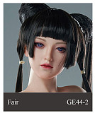 【セクシーな美人】 #GE111-1 ヘッド&175cm Eカップ  欧米顔立ち 高級 フルシリコン製 等身大リアルラブドール ZELEXDOLL
