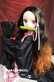 【アニメドール】DM02ヘッド＆147cm Dカップ 4.0版 禰豆子コス ロり系 ビニールヘッド+TPEボディ Guava doll