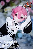 【アニメドール】Ram 85cm「ゼロから始める異世界生活」ラム 可愛い子 ソフトビニール製頭部 TPE製ボディ ミニラブドール 宣伝画像と同じ制服も付属 Mozudoll