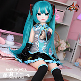 【即納・国内発送・送料無料】MOZU DOLL 85cm Aカップ 小音ちゃん ソフトビニール製頭部 TPE製ボディ 肌色＆眼球色＆メイク＆ウィッグ＆衣装は宣材写真と同じ 6kg