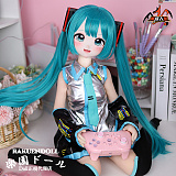 【即納・国内発送・送料無料】MOZU DOLL 85cm Aカップ 小音ちゃん ソフトビニール製頭部 TPE製ボディ 肌色＆眼球色＆メイク＆ウィッグ＆衣装は宣材写真と同じ 6kg