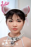 【ロり系】猫耳 唯（ゆい）ヘッド ＆ 133cm バスト平 LL団 小学生 髪の毛植毛タイプ フルシリコンドール ロり系 可愛い女の子  J cute