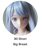 Doll House 168 (IROKEBIJIN色気美人) TPE製 ヘッド単体 頭のみ アニメ系ロリー系 ミニラブドール