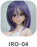 Doll House 168 (IROKEBIJIN色気美人) TPE製 ヘッド単体 頭のみ アニメ系ロリー系 ミニラブドール