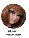 Doll House 168 (IROKEBIJIN色気美人) TPE製 ヘッド単体 頭のみ アニメ系ロリー系 ミニラブドール
