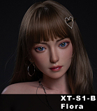 【数学の先生】 Charleneヘッド（#XT-byb30） 165cm Eカップ ロリ サイバー感 ROS開閉機能選択可能 フルシリコンドール リアルラブドール XTdoll