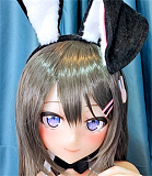 【アニメドール】#114ヘッド& 145cm Dカップ  ロり系 ヘッド及びボディー材質選択可能 Aotume Doll