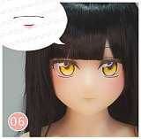 【ハロウィン】【アニメドール】135cm AAカップ(fat) #100ヘッド 可愛いロリ 材質選択可 リアルラブドール Aotume