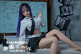 【大学生】Akiraヘッド& 157cm Dカップ ロリ お口の開閉機能加工あり 宣伝画像フルシリコンドール 等身大リアルラブドール XTDOLL