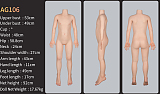 【カスタマイズ】WAXdoll ボディー単体 フルシリコン製ラブドール