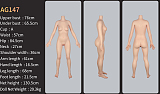 【カスタマイズ】WAXdoll ボディー単体 フルシリコン製ラブドール