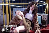【新作】莎莉(J037)ヘッド 150cm Bカップ シリコンドール 口開閉機能付き 清純系 暖かい冬 眉毛と睫毛植毛加工あり FUdoll