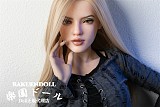【バービー】万妮娅（wanniya）&166cm Cカップ 「フェイシャルEX」機能 目を開閉可能 口開閉機能対応可能 フルシリコン製　等身大リアルラブドール Qitadoll