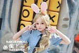 【うさぎ警察官】初香hatsukaヘッド&148cm Bカップ  植毛タイプ 美少女  楽天地 低身長 ロり系 フルシリコン製 ヘッド選択可能  Myloliwaifu