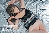 【地雷メイク】S41ヘッド＆163cm Aカップ  フルシリコン製ラブドール  リアルドール 等身大 ダッチワイフ  Irontech Doll