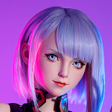 【白髪魔女】NO.24ヘッド ＆ 171cm Ｇカップ アニメキャラ 狐面 シリコンドール 等身大リアルドール Game Lady
