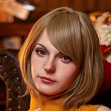 【白髪魔女】NO.24ヘッド ＆ 171cm Ｇカップ アニメキャラ 狐面 シリコンドール 等身大リアルドール Game Lady