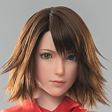 【白髪魔女】NO.24ヘッド ＆ 171cm Ｇカップ アニメキャラ 狐面 シリコンドール 等身大リアルドール Game Lady