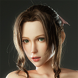 【白髪魔女】NO.24ヘッド ＆ 171cm Ｇカップ アニメキャラ 狐面 シリコンドール 等身大リアルドール Game Lady
