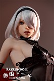 【白髪魔女】NO.24ヘッド ＆ 171cm Ｇカップ アニメキャラ 狐面 シリコンドール 等身大リアルドール Game Lady