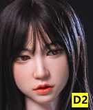 D3ヘッド & 148cm貧乳 フルシリコン製 ボディ選択可 軟質シリコン材質頭部 ラブドール マンコの挟吸機能 realgirl