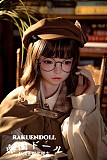 【探偵物語】环奈(J008)ヘッド 150cm Bカップ シリコンドール 口開閉機能付き 清純系 ロり 眉毛と睫毛植毛加工あり FUdoll