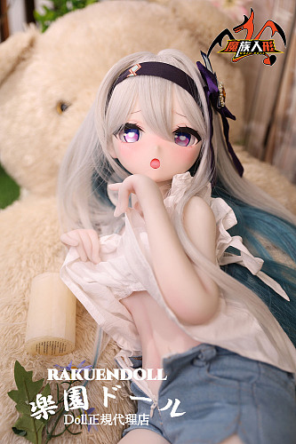 【アニメドール】萤儿（Firefly）ヘッド＆ 85cm 可愛い子 中華娘 ソフトビニール製頭部 TPE製ボディ ミニラブドール 宣伝画像と同じ制服も付属 Mozudoll