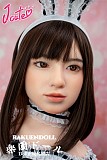 【ロり系】萌咲（もえ）ヘッド ＆ 137cm バスト平 LL団 宣材写真はyuhoshiメイク! フルシリコンドール 可愛い女の子  J cute