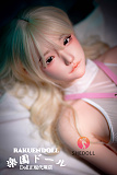 【金髪娘】楚琳（chulin）ヘッド2.0 & 158cm Cカップ  ボディー材質など選択可能 掲載画像はフルシリコン製 ロり系ラブドール  SHEdoll