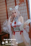 【キツネ】Yumeヘッド&152cm Eカップ 口開閉機能付き フルシリコン製 ラブドール  カスタマイズ可 Jiusheng Doll