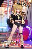 【新作】130cm 贝蒂 Bettyちゃん  ビニール製頭部 肌色＆眼球色＆メイク＆ウィッグ＆衣装は宣材写真と同じ MOZU DOLL