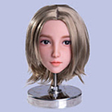 【欧米ロリ】#076 Yuuki.K ヘッド&153cm Fカップ 金髪美人 欧米顔立ち TPE製 等身大リアルラブドール SEDOLL
