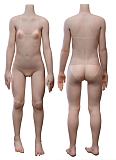 【ロり系】唯（ゆい）ヘッド ＆ 137cm バスト平 LL団 フルシリコンドール 可愛い女の子  J cute