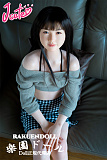 【ロリ系】美郁（みく）ヘッド（植毛タイプ） ＆ 149cm 平ら LL団 Eスポーツ シリコンドール 可愛い女の子 小学生  J cute