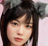 【ロり系】唯（ゆい）ヘッド ＆ 137cm バスト平 LL団 フルシリコンドール 可愛い女の子  J cute