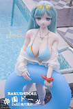 【アニメドール】wmdoll 157cm Bカップ#Y015ヘッド ロリータ ソフトビニール製ヘッド+TPE製ボディ 等身大リアルラブドール