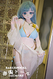 【アニメドール】wmdoll 157cm Bカップ#Y015ヘッド ロリータ ソフトビニール製ヘッド+TPE製ボディ 等身大リアルラブドール