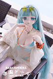 【アニメドール】wmdoll 157cm Bカップ#Y015ヘッド ロリータ ソフトビニール製ヘッド+TPE製ボディ 等身大リアルラブドール