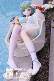 【アニメドール】wmdoll 157cm Bカップ#Y015ヘッド ロリータ ソフトビニール製ヘッド+TPE製ボディ 等身大リアルラブドール