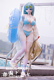 【アニメドール】wmdoll 157cm Bカップ#Y015ヘッド ロリータ ソフトビニール製ヘッド+TPE製ボディ 等身大リアルラブドール