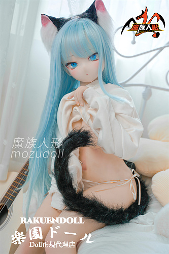 【二次元ドール】115cm  薄荷ちゃん 漫画 ソフトビニール製頭部 TPE製ボディ 肌色＆眼球色＆メイク＆ウィッグ＆衣装は宣材写真と同じ Mozudoll
