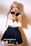 【JK風】#32小北ヘッド＆165cm Fカップ  巨乳ロリ 軽量ドール フルシリコン製  口開閉機能+リアル口腔付き ギャル系ラブドール セクシー 高級シリコン頭部 パートナードール FUDOLL