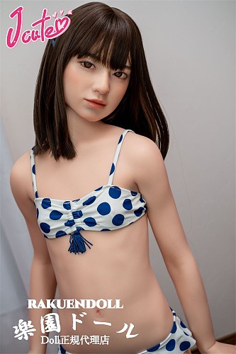 【ロり系】萌咲（もえ）ヘッド ＆ 137cm バスト平 LL団 宣材写真はyuhoshiメイク! フルシリコンドール 可愛い女の子  J cute