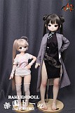 【アニメドール】3.5kg ミニドール 65cm 比奈ちゃん ソフトビニール製頭部 シリコン製 ボディ 宣伝画像と同じ制服も付属 Mozudoll
