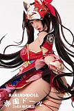 【キツネ】Bezlya Doll フルシリコン製 155cm Iカップ 蠢沫沫ヘッド 口開閉機能付き 眉毛と睫毛植毛加工あり 2.2CFシリーズ 可愛い ラブドール