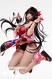 【キツネ】Bezlya Doll フルシリコン製 155cm Iカップ 蠢沫沫ヘッド 口開閉機能付き 眉毛と睫毛植毛加工あり 2.2CFシリーズ 可愛い ラブドール